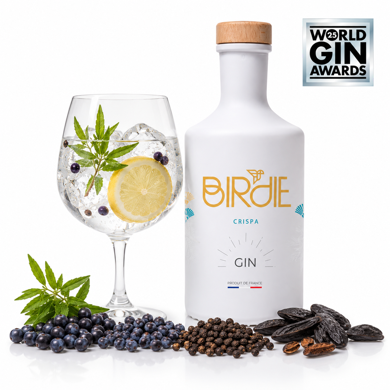 BIRDIE CRISPA GIN 44% 70CL